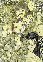 染みによる顔たち 染みによる顔たち