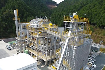 朝来バイオマス発電所
