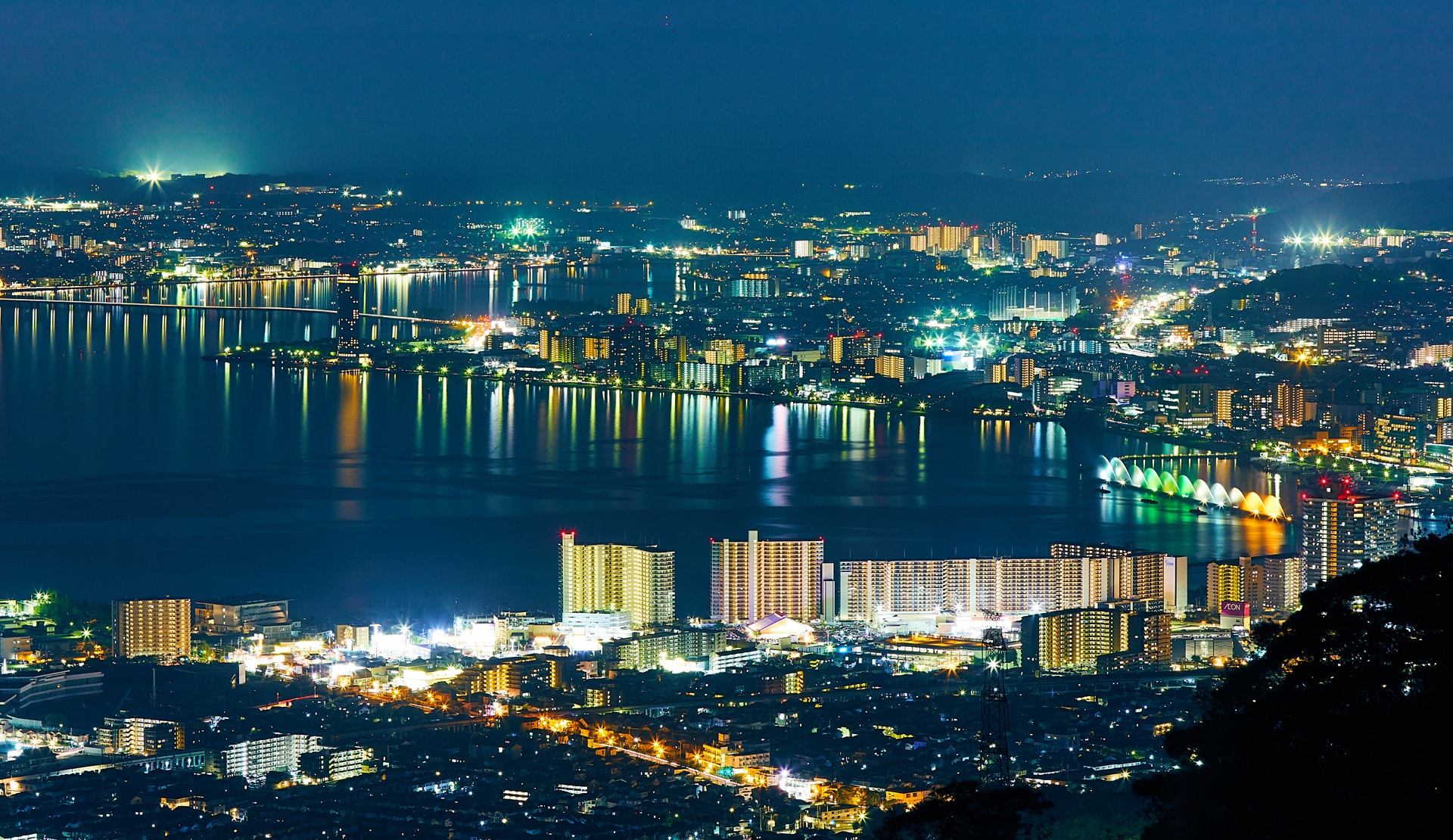 琵琶湖夜景