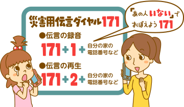 もしもの時に 家族と連絡を取る方法 災害があったら 教えて かんでん 関西電力