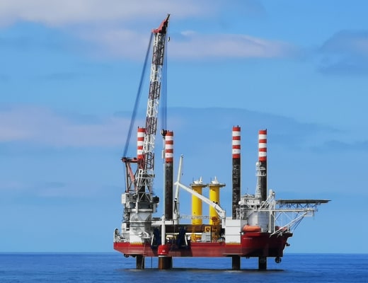 工事状況写真(SEP船)※