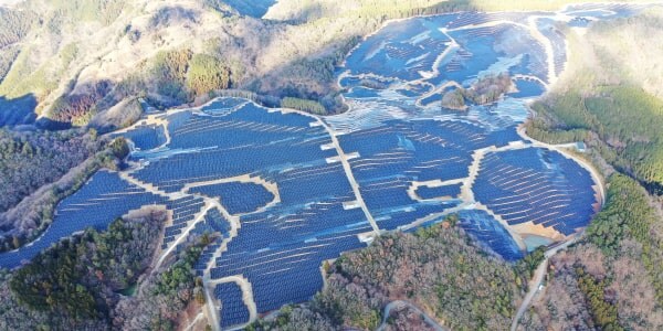 パシフィコ・エナジー播州 メガソーラー発電所