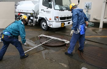 長期にわたる事故を想定した燃料補給訓練