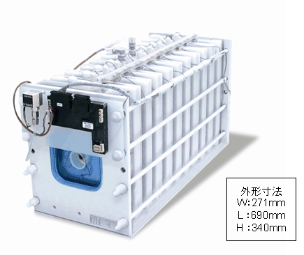 写真　ニッケル水素電池スタックのイメージ