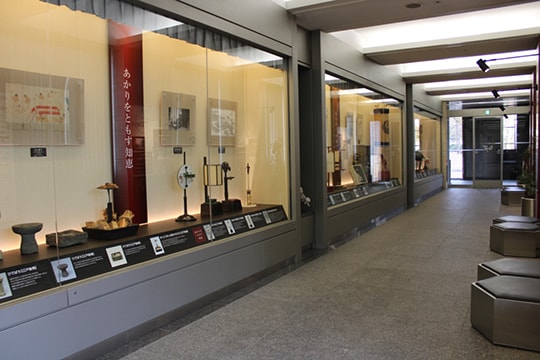 展示の様子の写真