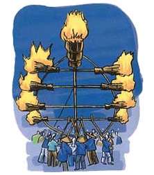 大火勢（福谷）