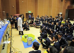 実験の様子