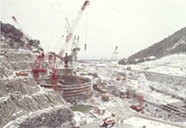 1,2号機建設工事（昭和48年）