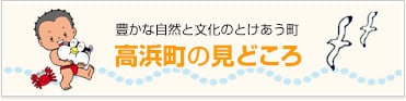 高浜町の見どころ