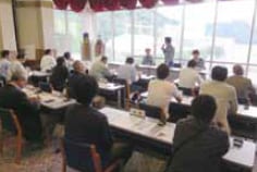 発電所見学会、各区集会等での説明会