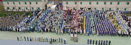 関西電力社員、協力会社社員約2,400 名が「無事故・無災害完遂」を誓い合いました
