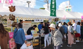 お子さんたちに大人気の当社ブース