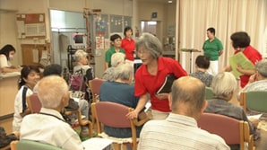 「矢筈うたごえサークル」の活動の様子