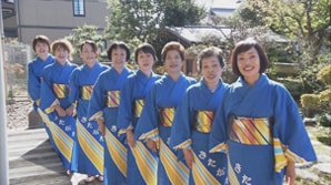 「北潟民謡クラブ」の活動の様子
