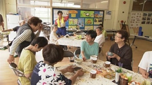 「西津やうちのシルバーカフェ『いぶし銀の会』」の活動の様子