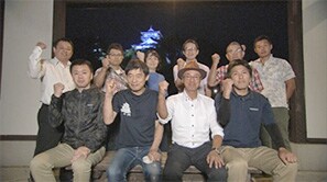 「一般社団法人 丸岡城天守を国宝にする市民の会」の活動の様子