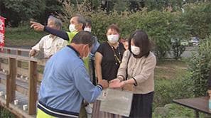 「エコ・グリーンツーリズム水の里しらやま」の活動の様子