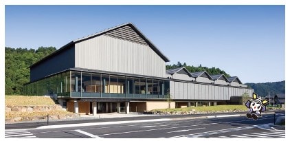 一乗谷朝倉氏遺跡博物館（本館）（道をはさんで対面に旧資料館＝分館）
