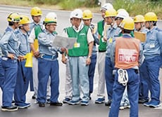 6月15日原子力規制委員会による現地調査 