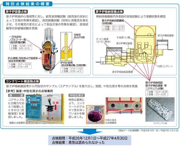 特別点検結果の概要