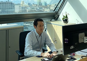 ロンドン支社 General Manager 礒崎龍造