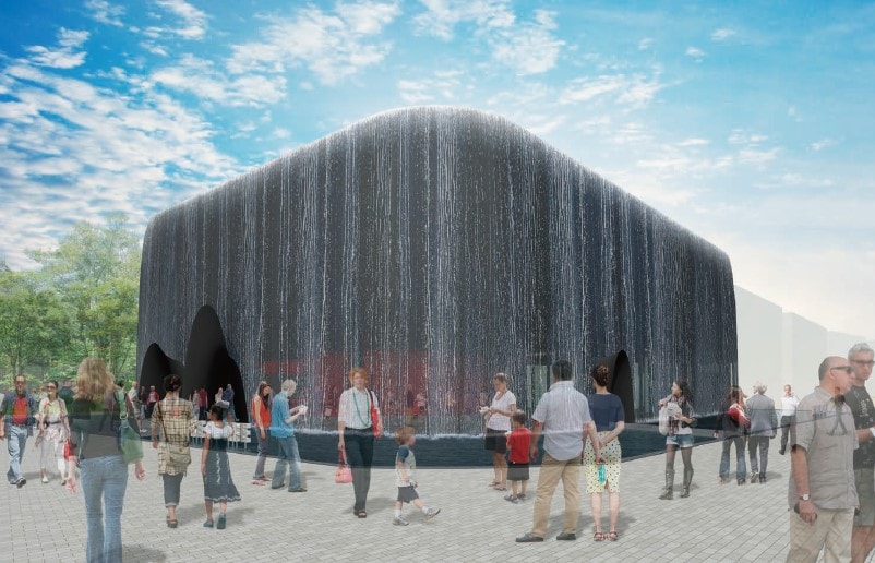 シグネチャーパビリオン「いのちの未来」外観 ©FUTURE OF LIFE / EXPO2025