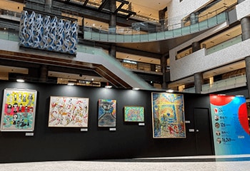 2024年度は25年2月18日～24日グランフロント大阪で展示会を実施した