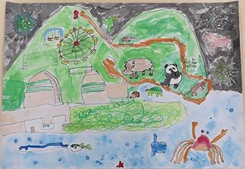 イラスト・絵画コンクールの作品