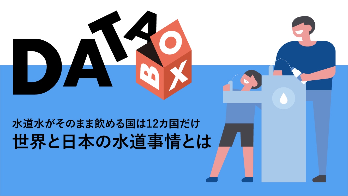 コラム｜水道水がそのまま飲める国は12カ国だけ　世界と日本の水道事情とは【浦上拓也】