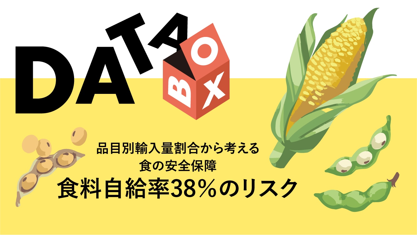 コラム|食料自給率38%のリスク【三石誠司】
