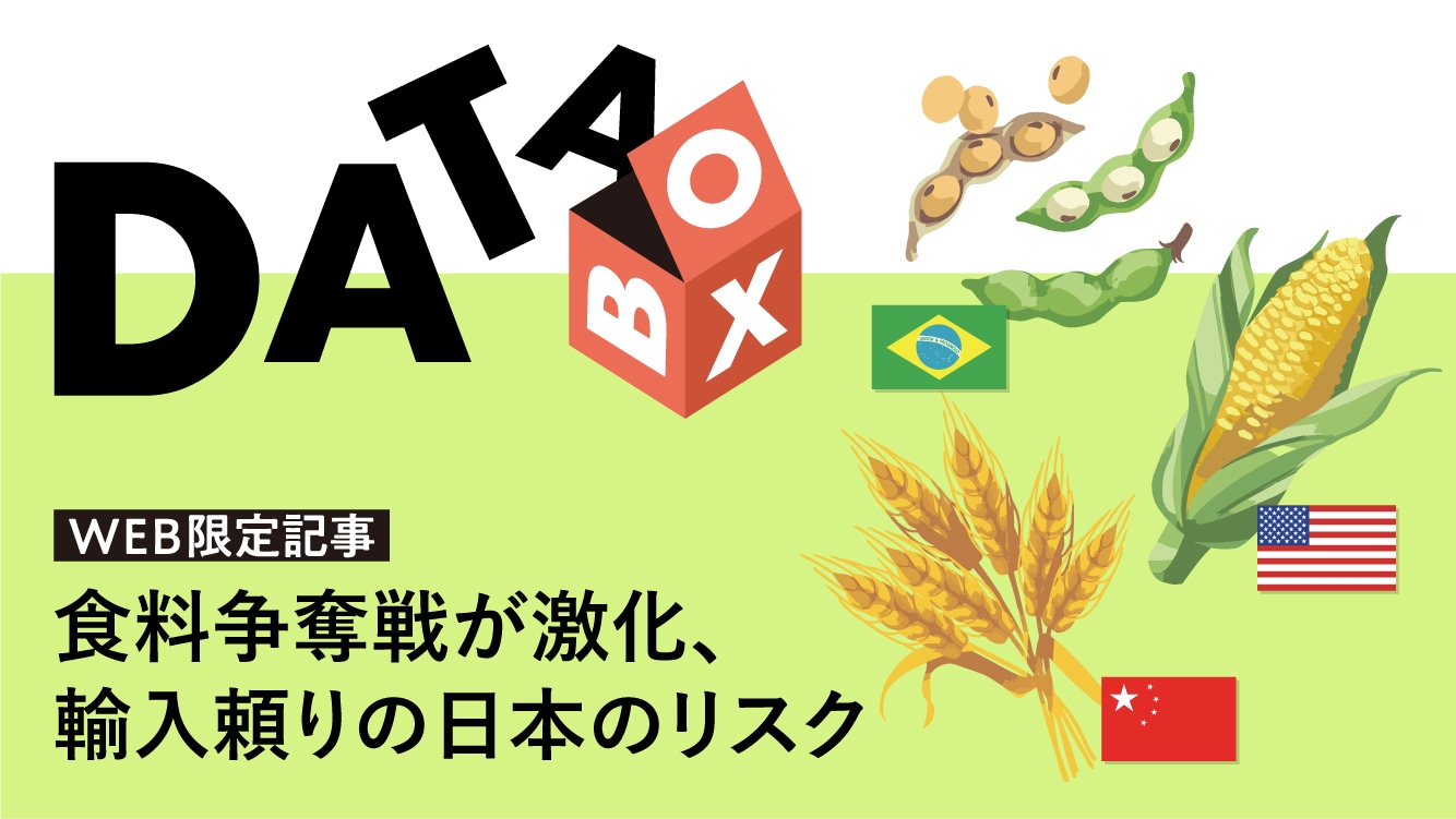 コラム|食料争奪戦が激化、輸入頼りの日本のリスク【三石誠司】