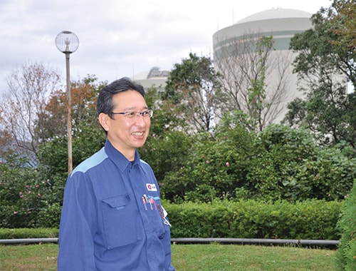 高浜発電所 副所長 片山誠弥の写真