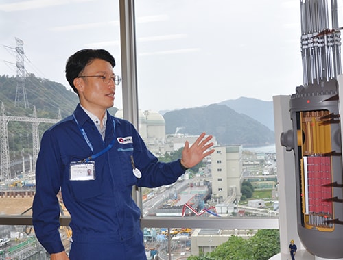 高浜発電所 原子炉保修課 原子炉班長 大江寛史の写真