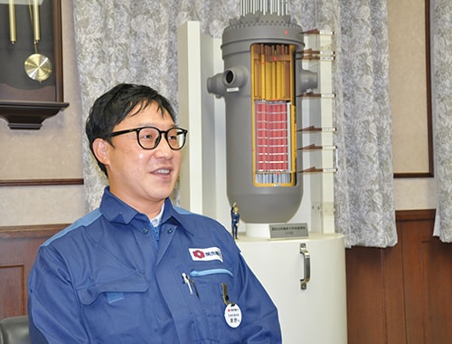 高浜発電所 第一発電室 定検支援係長 瀬野 司の写真