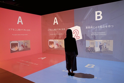 BOSAIサイエンスフィールドでは最新の防災知識を楽しみながら学べる