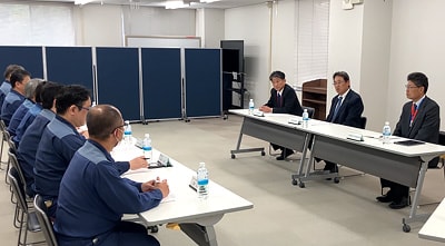 原子力部門所属社員と幹部との対話