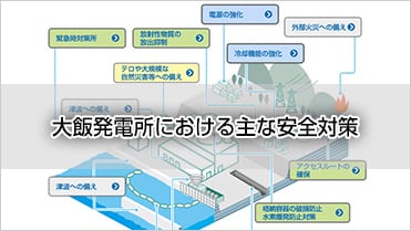 大飯発電所における主な安全対策