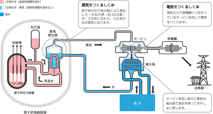 原子炉のしくみ 原子力発電の概要 原子力発電について エネルギー 事業概要 関西電力