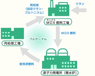 原子燃料サイクルの中核：プルサーマル計画