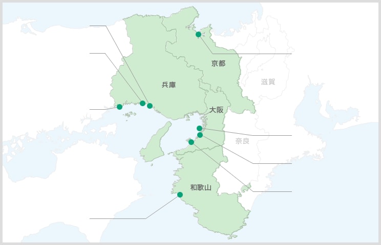 関西電力の火力発電所