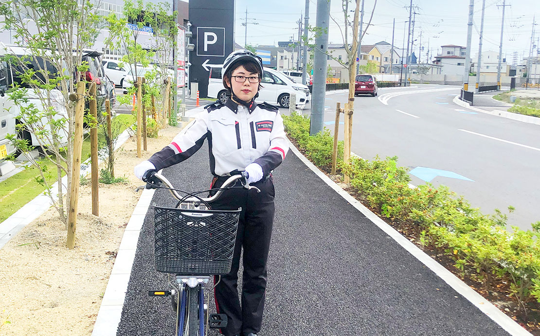 タウンアテンダントによる巡回警備