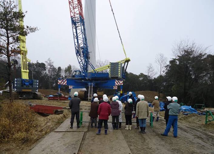 地元の皆さまへのご理解とご支援をいただき建設を進めていきました