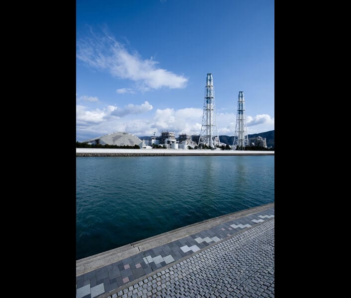 再稼働準備が進む海南発電所（2号機）