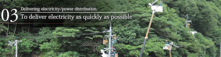 Delivering electricity/power distribution