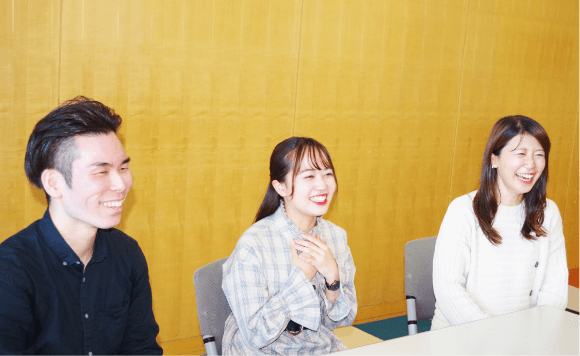 今回は、関西圏外の内定者の方に集まっていただきました。簡単にご出身を教えてください。