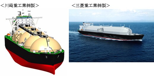 ＬＮＧ船イメージ