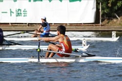 シングルスカル（繁田選手）