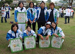 出場選手の集合写真