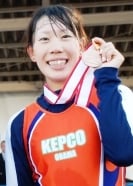 ３位入賞の津田選手の写真