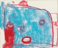 「無題」　38×45.5cm